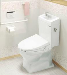 タカラスタンダード 床排水 タンク式トイレ オート脱臭 Fシリーズ 一般地 スクリュー洗浄 家庭用 温水洗浄便座タイプ(スクエアタンク) -  リサイクルプロショップ